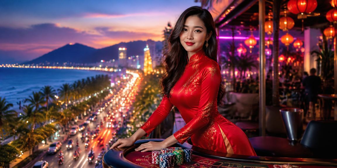 Phụ nữ Việt mặc áo dài tham gia cá cược trực tuyến tại Nha Trang
